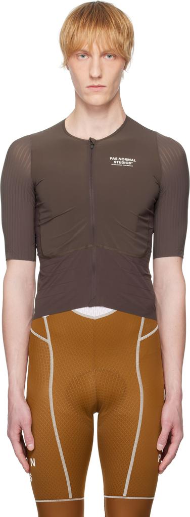 Pas Normal Studios Brown Mechanism Pro Jersey T-shirt