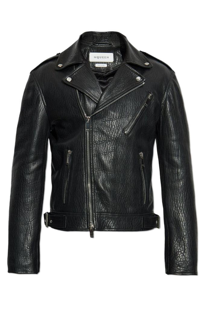 【Alexander McQueen】レザーベスト ※送関込 Alexander McQueen Alexander McQueen Cut-Out Detailed Leather