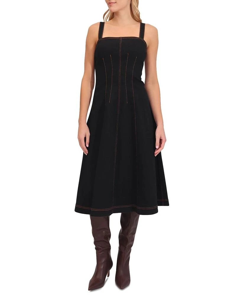 Bagatelle Denim Midi Dress 1