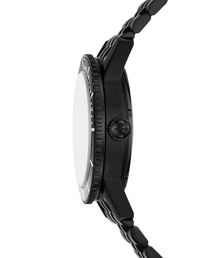 ZODIAC Compression Diver Automatic Black Stainless Steel Watch, 40mm 4