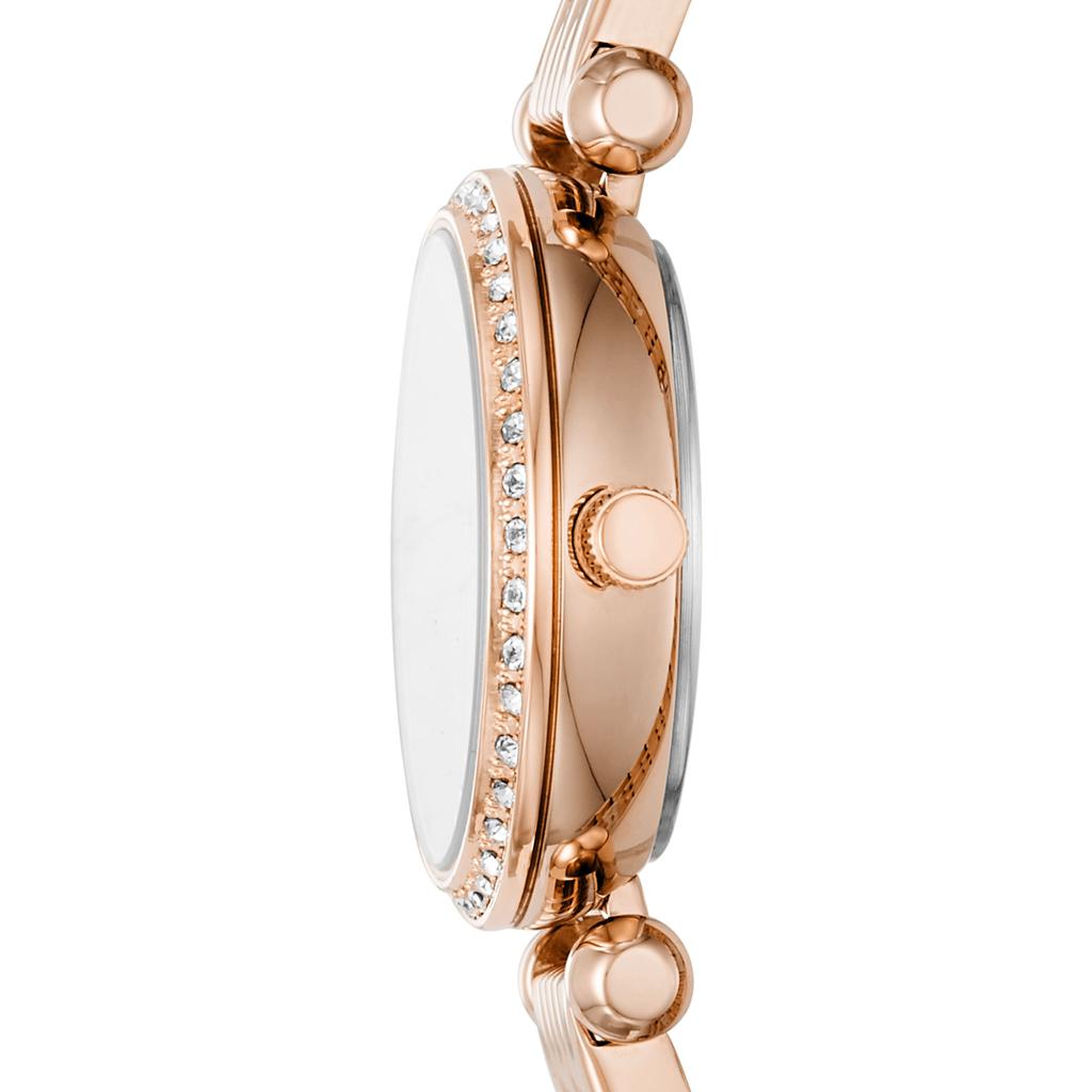 Fossil Women's Tillie Mini Three-Hand, Rose Gold-Tone Stainless Steel Watch