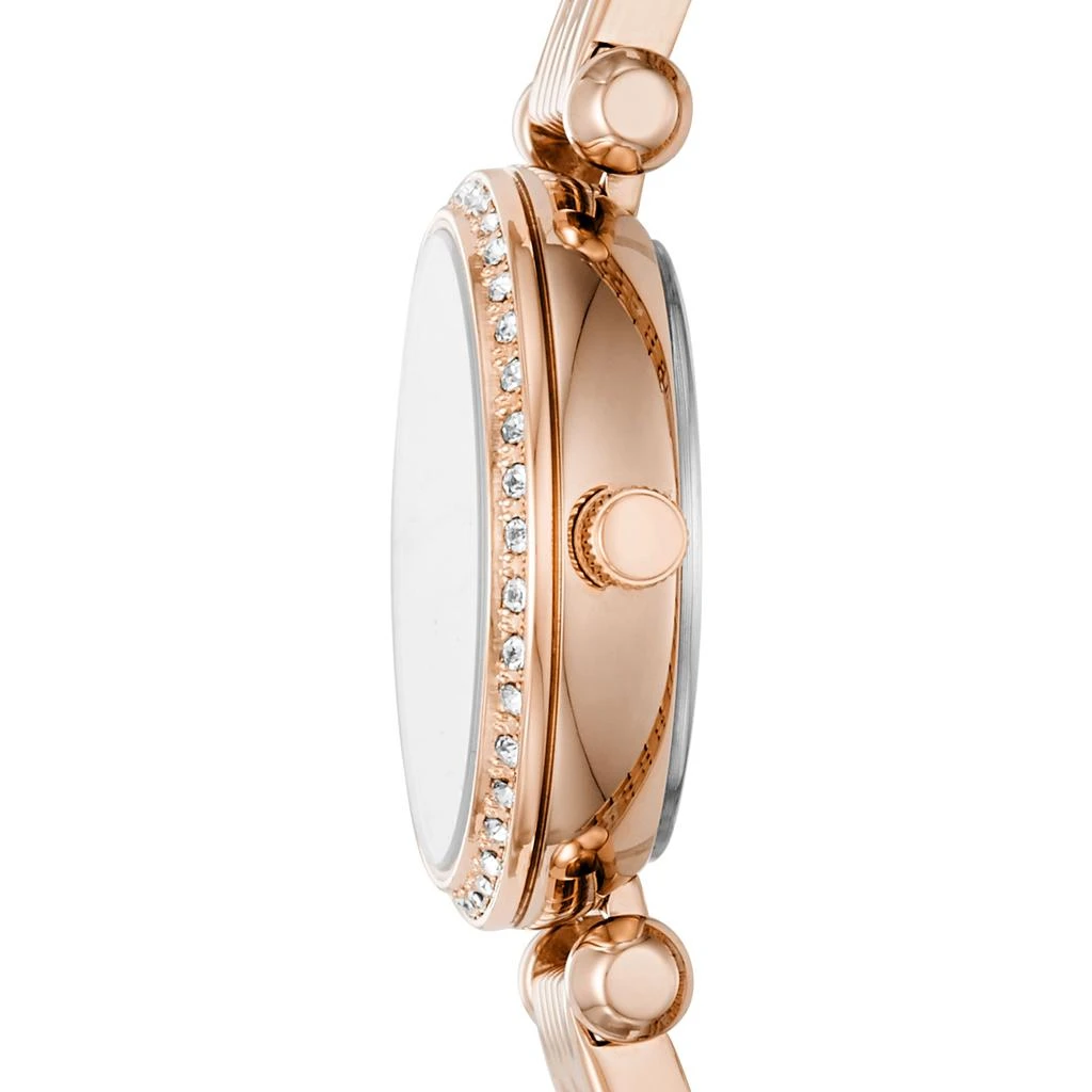 Fossil Women's Tillie Mini Three-Hand, Rose Gold-Tone Stainless Steel Watch 2