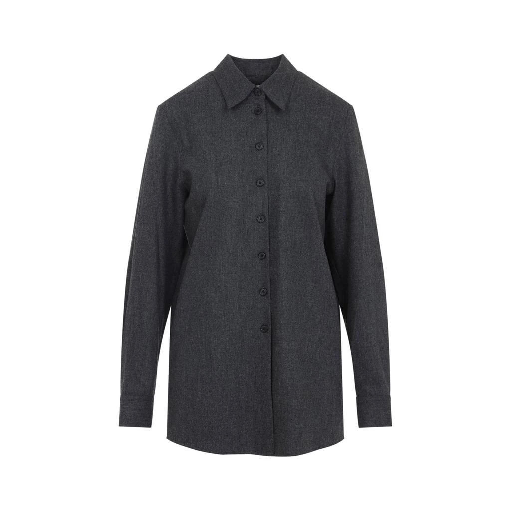 Khaite Khaite Long-Sleeved Buttoned Shirt 1