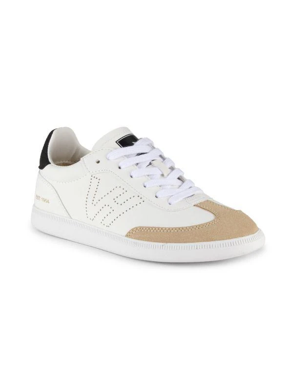 Vintage Havana Low-Top Wingtip Sneakers 2
