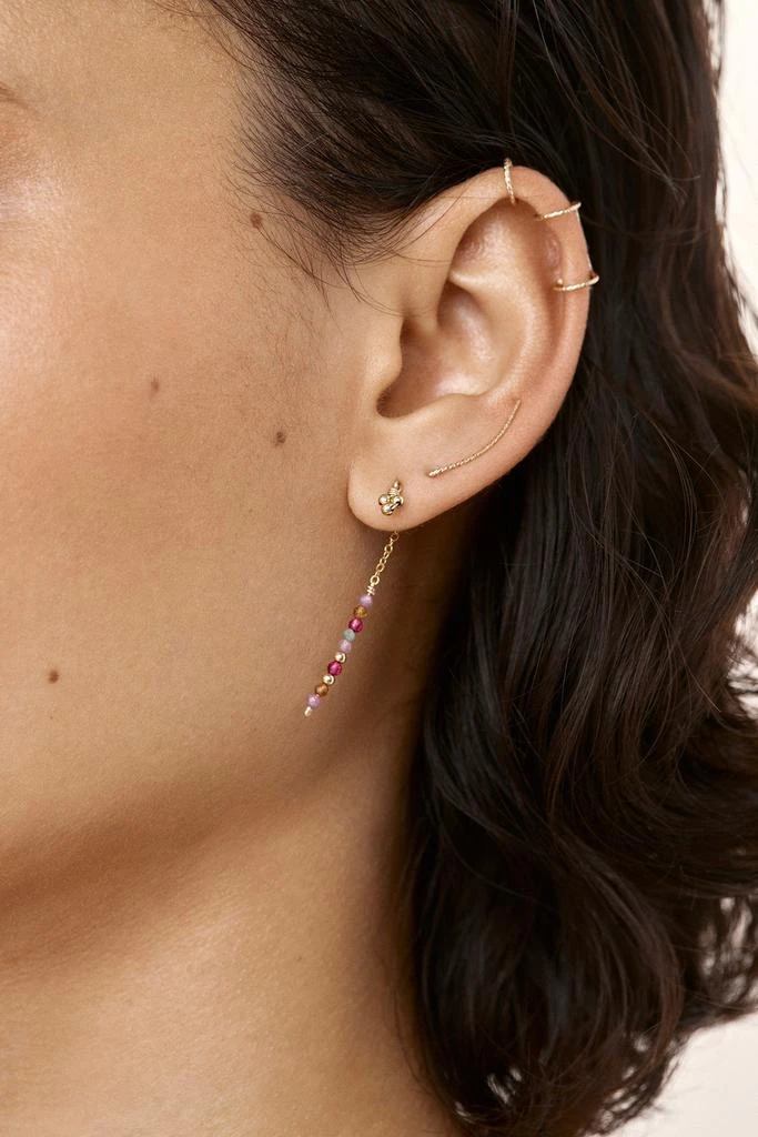 预计3周后发货 YAY Paris Faux Piercing Éclat Duo - Or 2