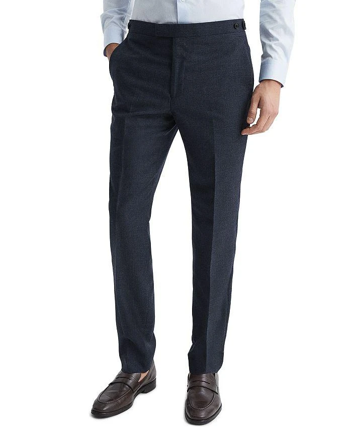 REISS Dunn Textured Slim Fit Pants 1