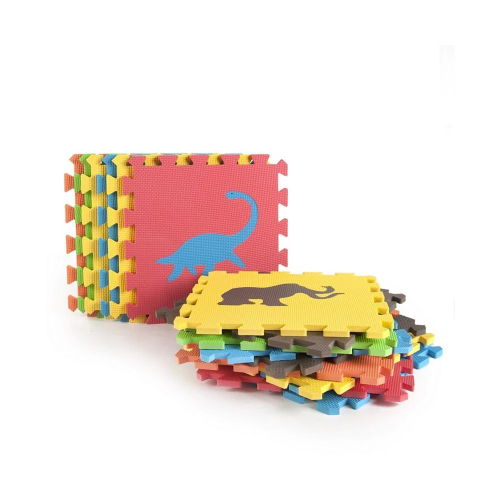 Tadpoles 16 Piece Foam Play Mat Set, Dinosaurs 2