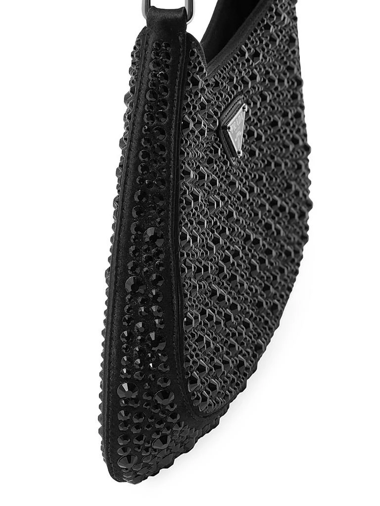 Prada Cleo Satin Bag With Crystals 7