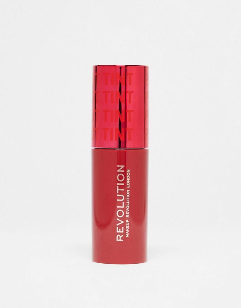 Revolution Revolution Pout Lip Tint Sizzlin Red