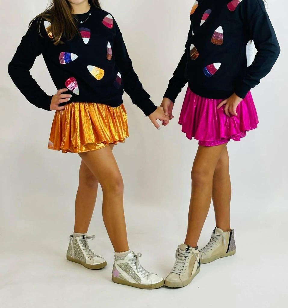 Sweet Soul Sweet Soul - Sequin Candy Corn Sweatshirt 2