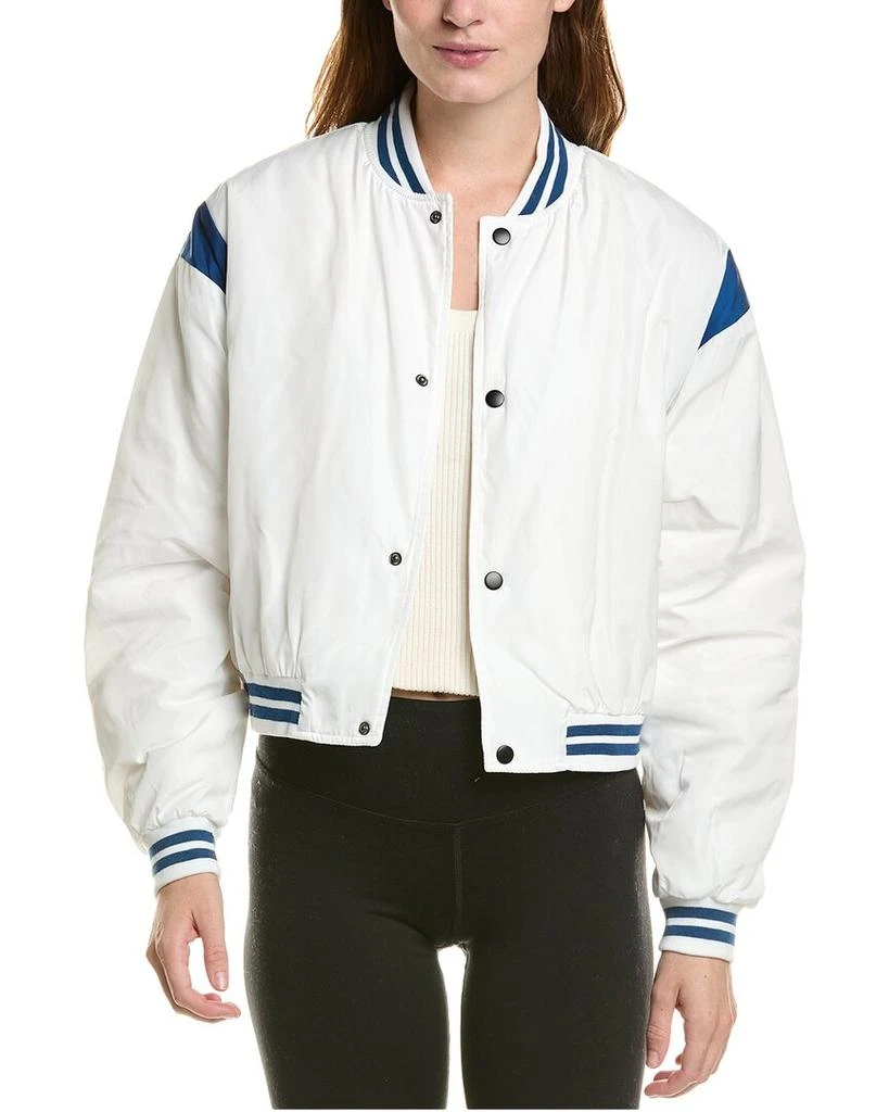 IVL Collective Cropped Varsity Bomber Jacket 1