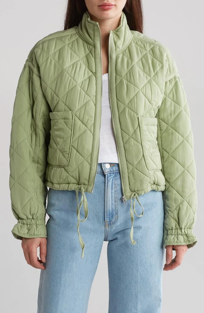 Blank NYC Cropped Quilted Jacket 1