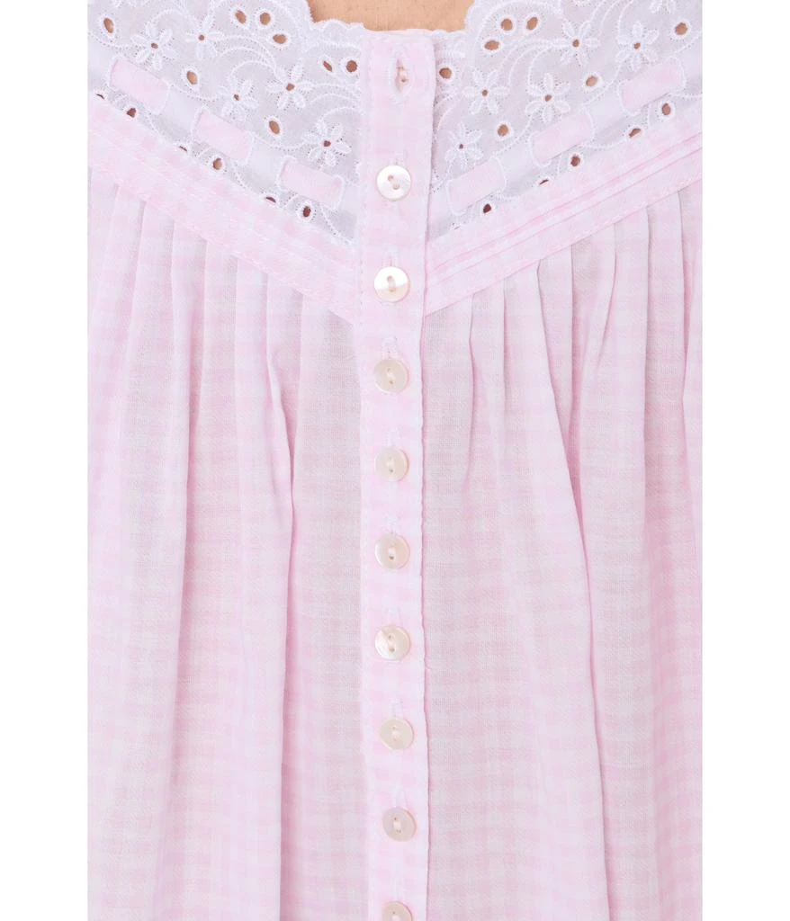 Eileen West Cotton Lawn Swiss Dot Cap Sleeve Waltz Nightgown 5