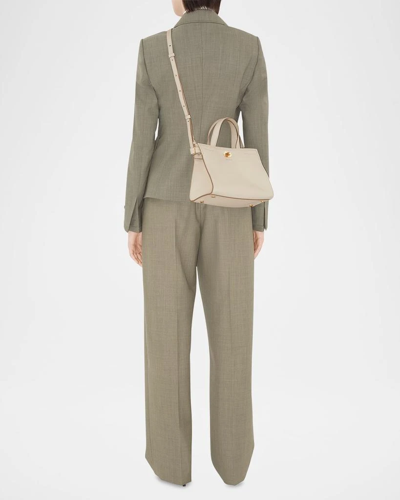Burberry Cotswolds Grainy Leather Tote Bag 6