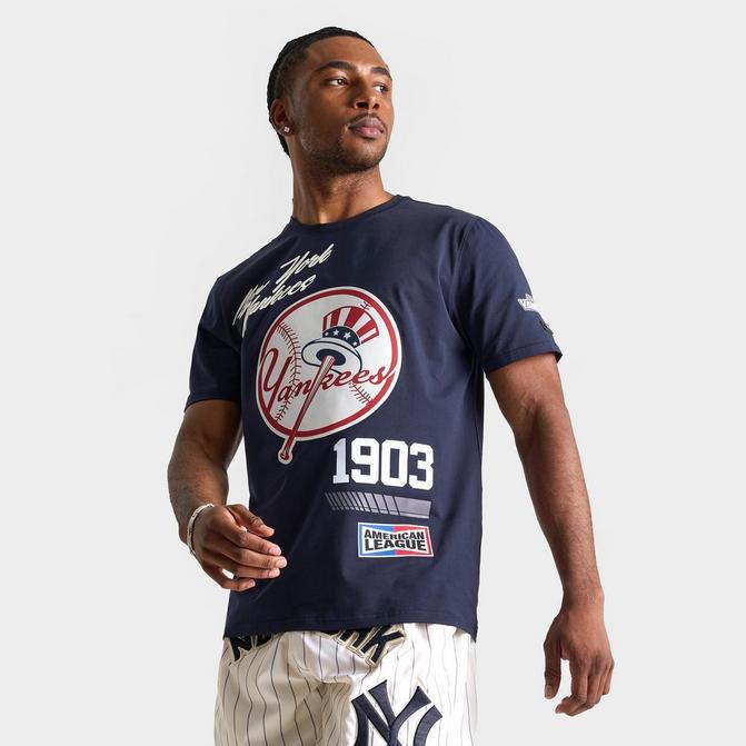 PRO STANDARD Men's Pro Standard New York Yankees MLB Fast Lane Graphic T-Shirt