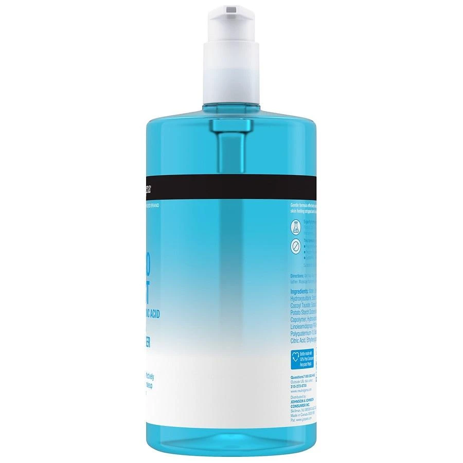 Neutrogena Hydro Boost Gel Facial Cleanser Fragrance-Free 3
