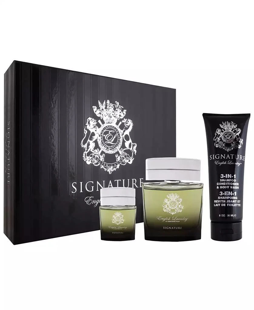 English Laundry Men's 3-Pc. Signature For Him Eau de Parfum Gift Set 1
