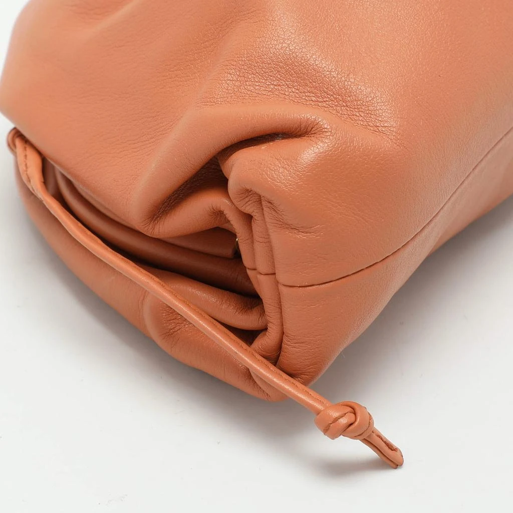 Bottega Veneta Bottega Veneta Brown Leather Small The Pouch Clutch 14