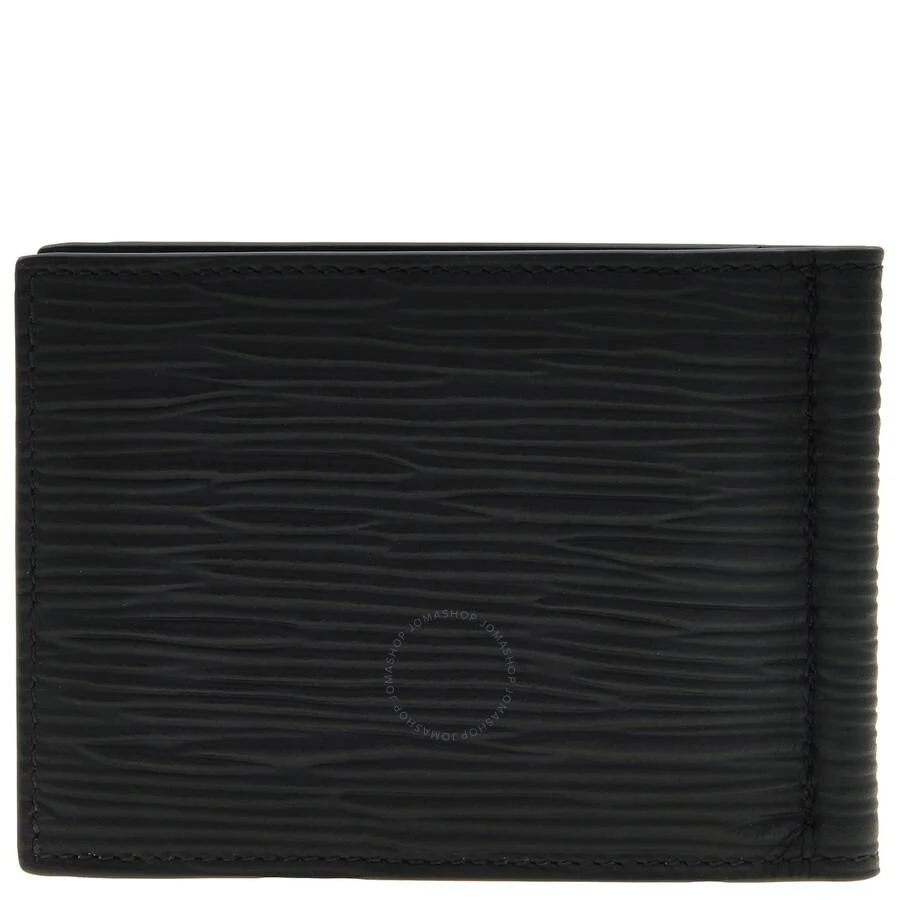 MontBlanc Meisterstuck 6cc Black Leather 4810 Wallet With Money Clip 3