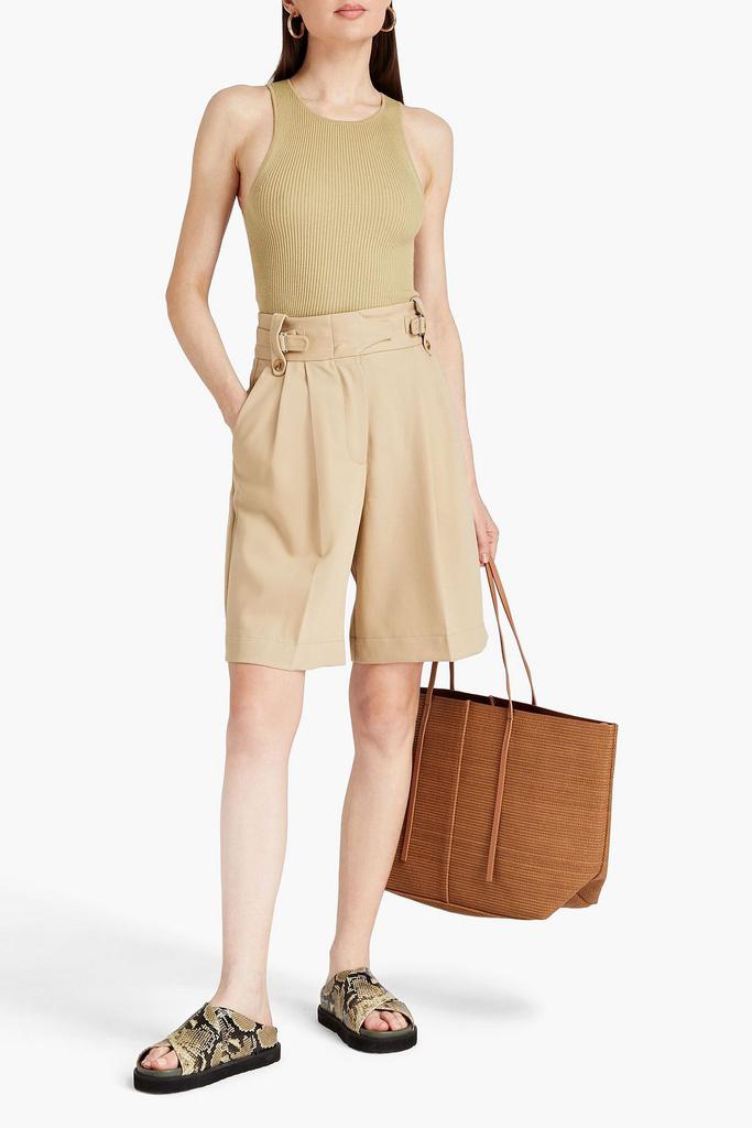 BY MALENE BIRGER Taalem pleated wool shorts