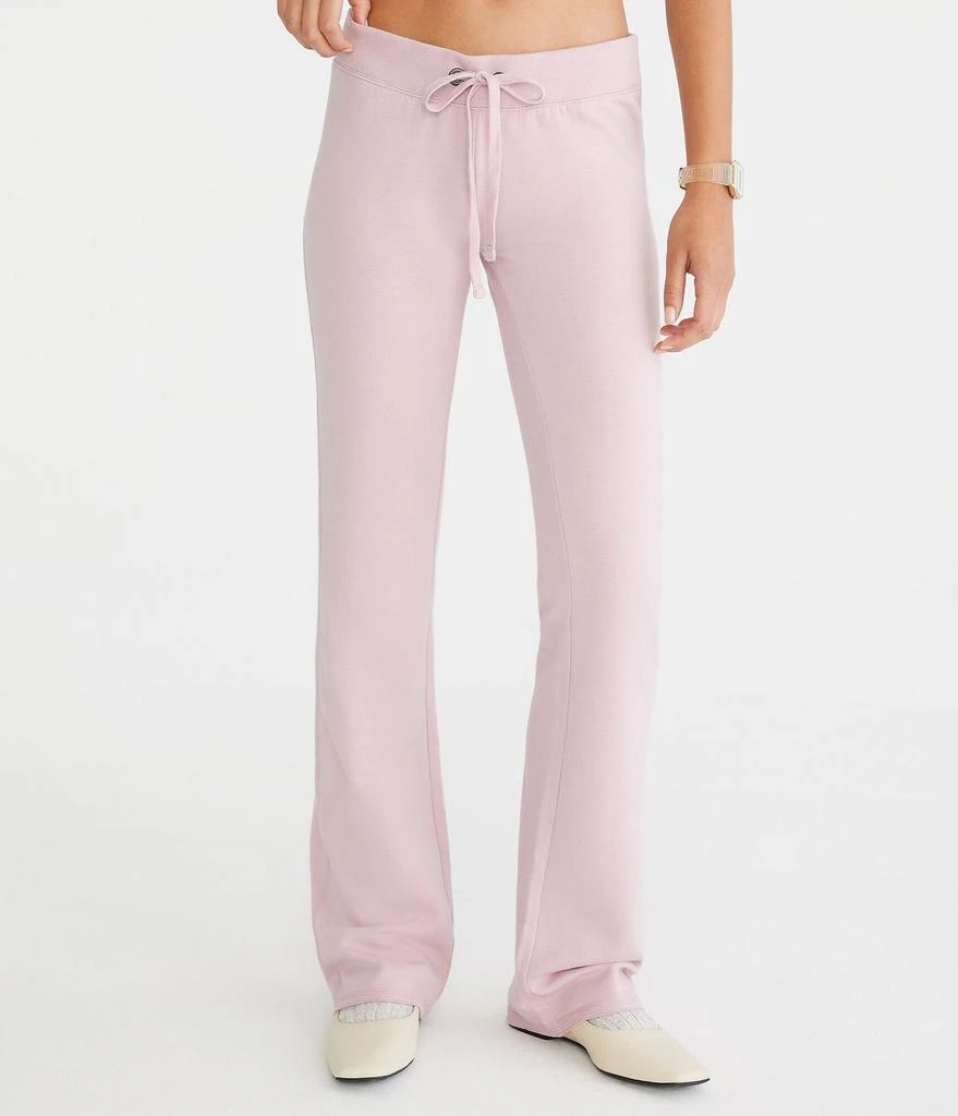 Aeropostale Solid Fit & Flare Sweatpants 1