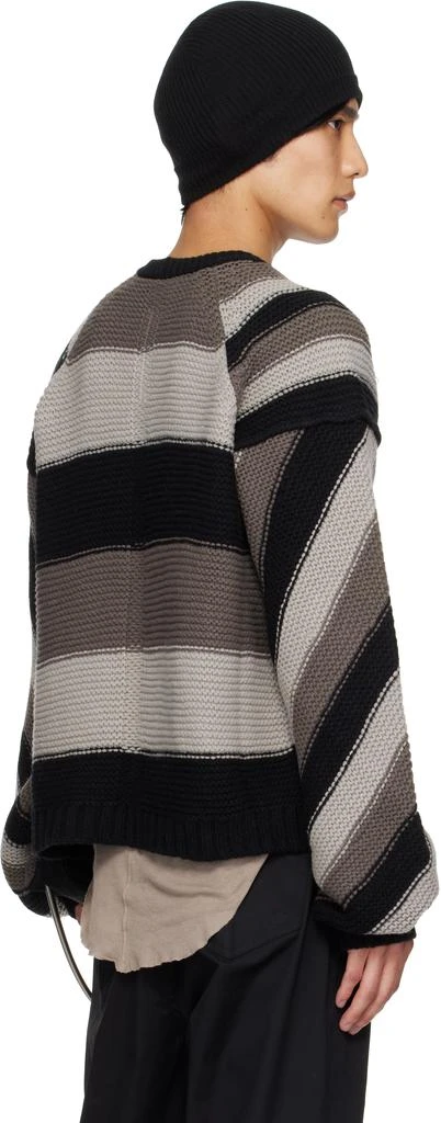 Rick Owens Gray 
Black Concordians Pitti Sweater 3