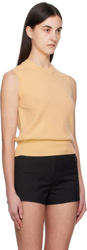 Nothing Written Yellow Emitt U-Neck Wool Vest