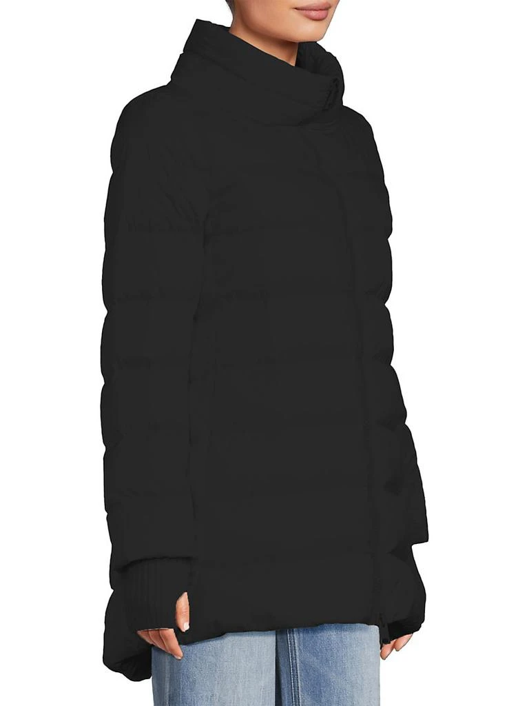 Herno Heavyweight Down A-line Hi-Low Coat 4
