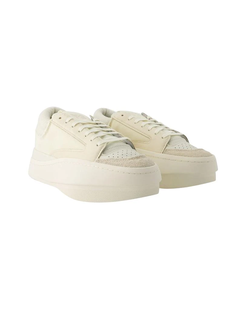 Y-3 Lux Bball Low Sneakers -  - Leather - White 2
