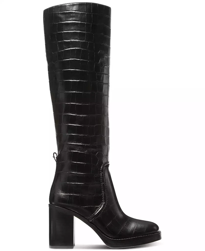 Michael Kors Women's Hayden Croc-Embossed Boots 2