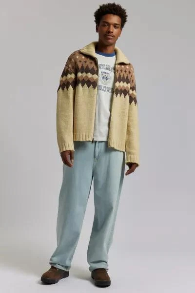 BDG BDG Tacoma Patterned Full Zip Cardigan 3