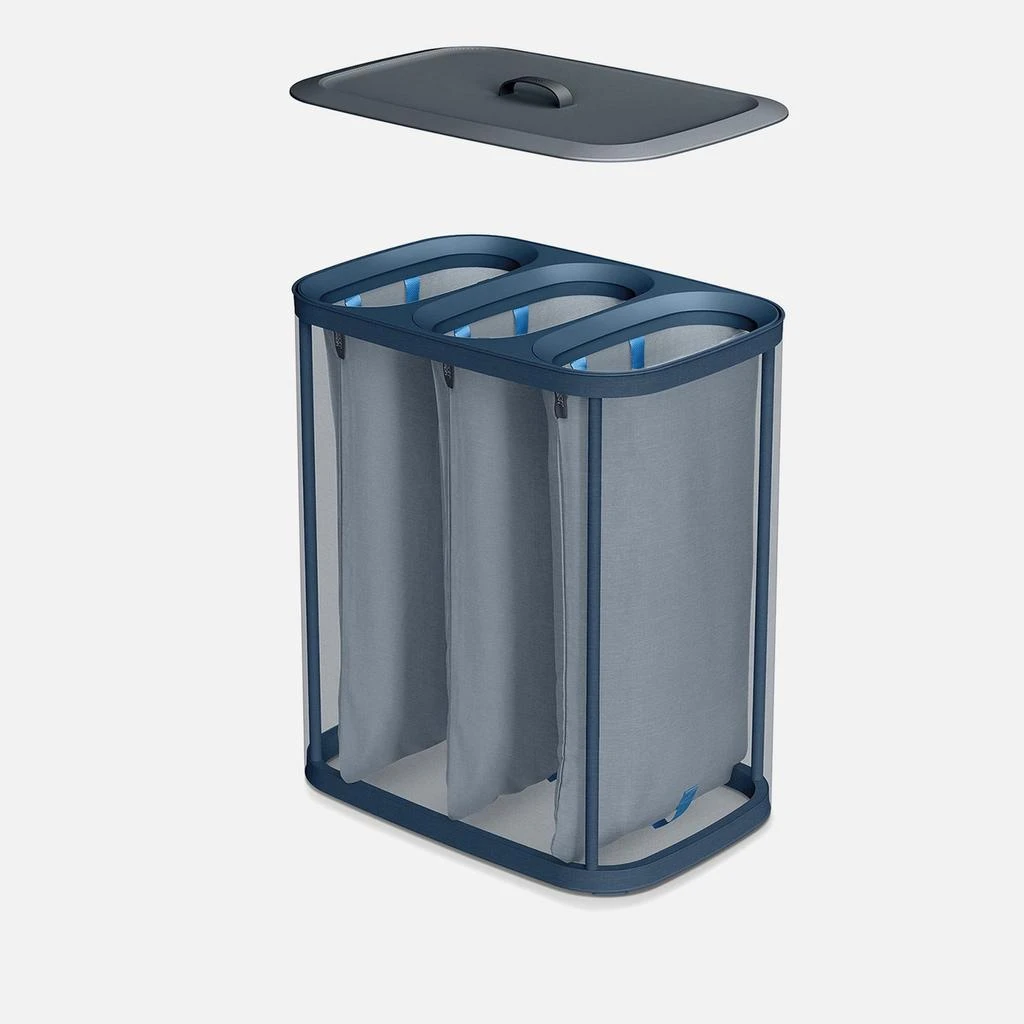 Joseph Joseph Joseph Joseph Tota 90-Litre Laundry Separation Basket - Black 3