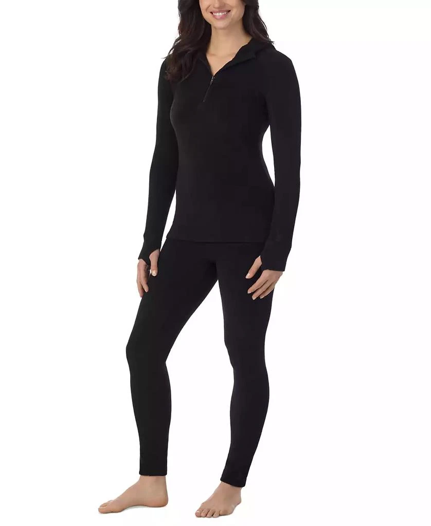 Cuddl Duds Fleecewear Half-Zip Hooded Top 3