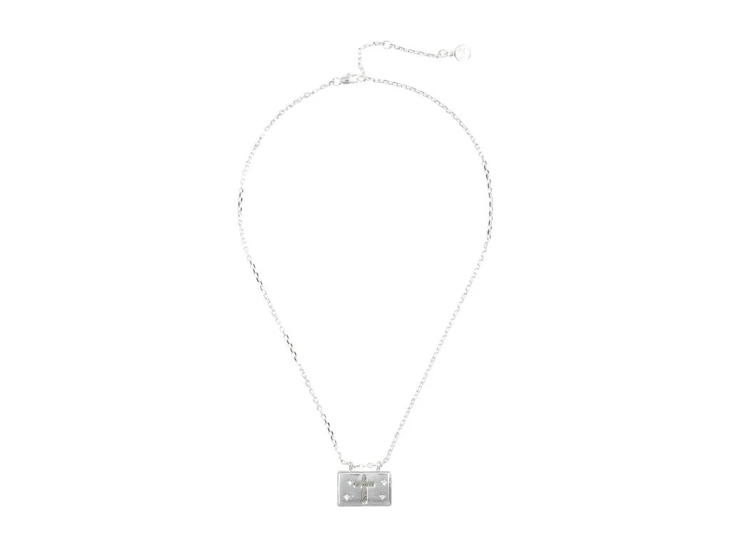 Alex and Ani Faith and Cross Flip Charm Adjustable Necklace 2