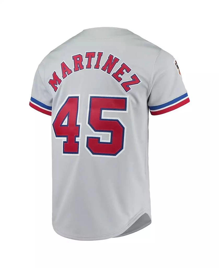 Mitchell & Ness Men's Pedro Martinez Gray Montreal Expos Cooperstown Collection Authentic Jersey 3