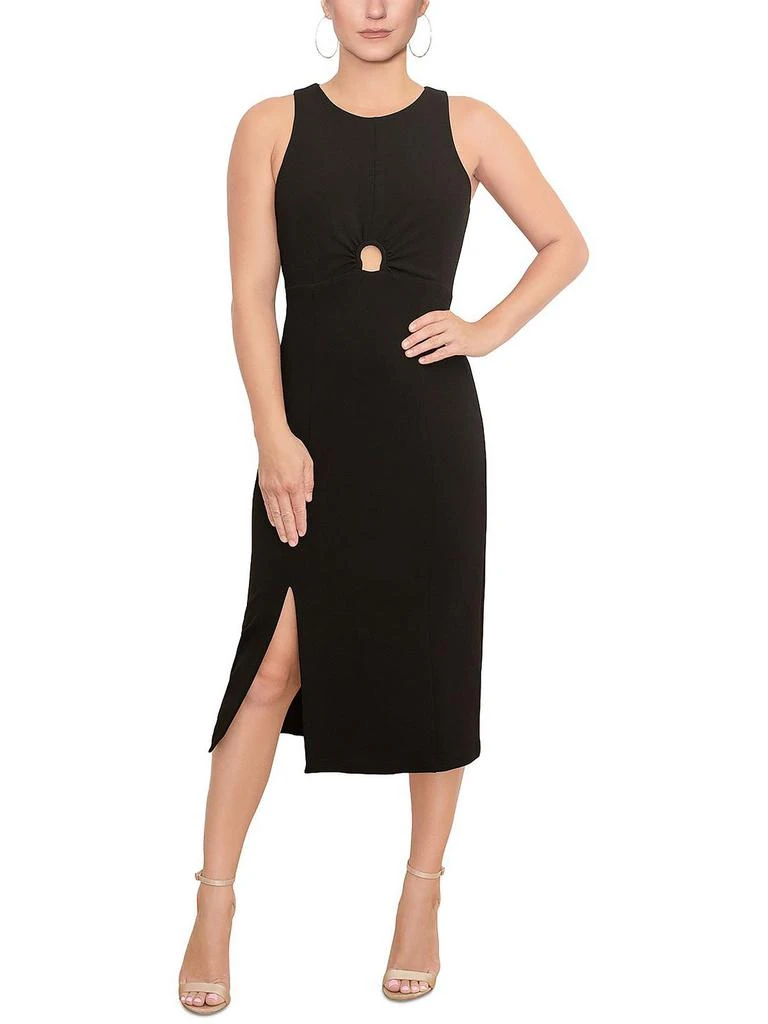 Rachel Rachel Roy Riley Womens Midi Keyhole Cocktail and Party Dress 1