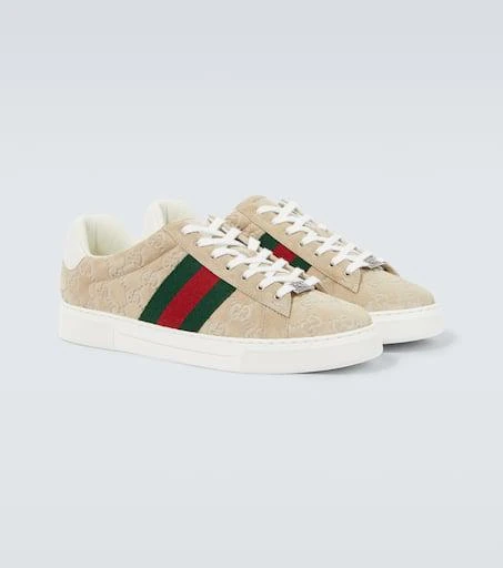 Gucci Gucci Ace suede sneakers 5