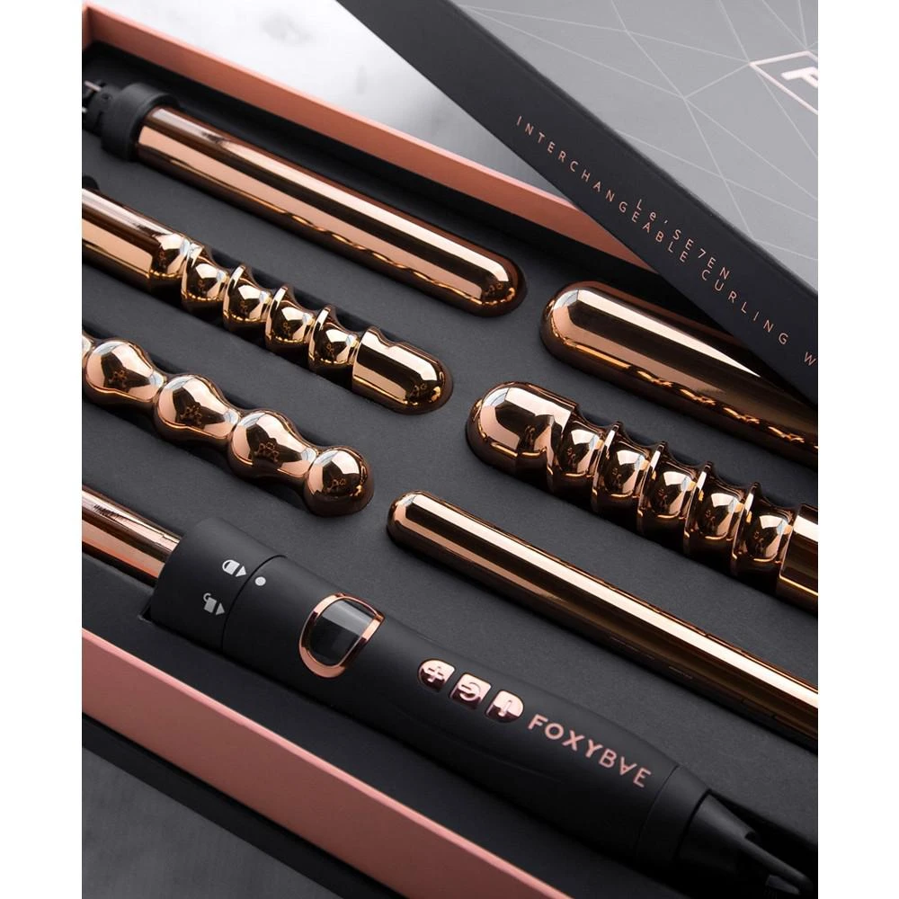 FoxyBae 7-in-1 Curling Wand Set 4