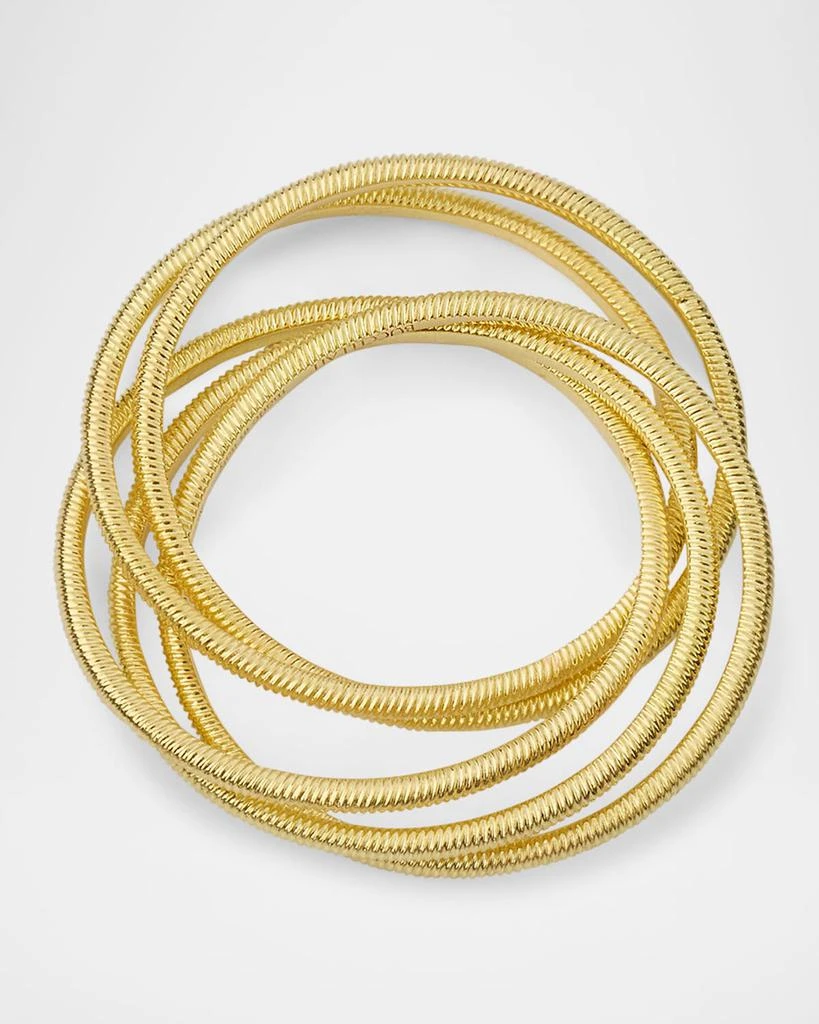 Buccellati 18K Yellow Gold Hawaii Ring 4
