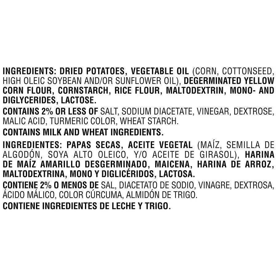 Pringles Potato Crisps Chips Salt and Vinegar 4