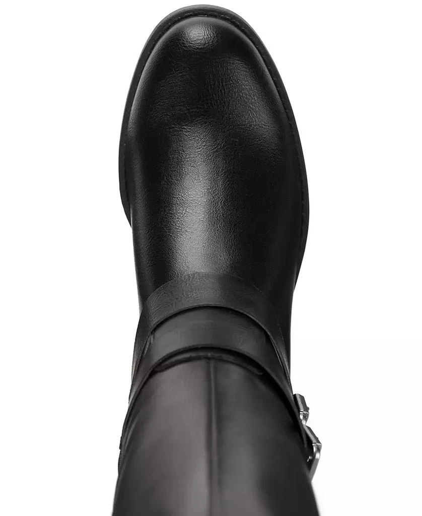 Style & Co Women's Maliaa Wide-Calf Buckled Riding Boots, Created for Macy's 4