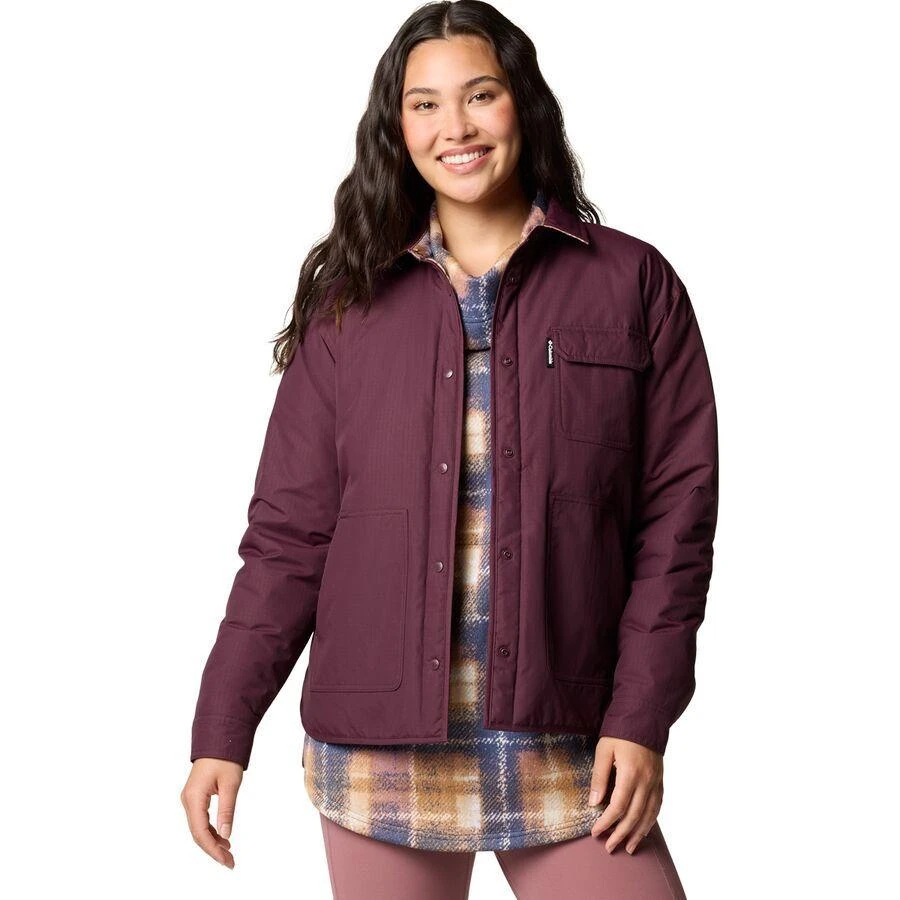 Columbia Longhorn Ridge Reversible Shirt Jacket - Women's 1