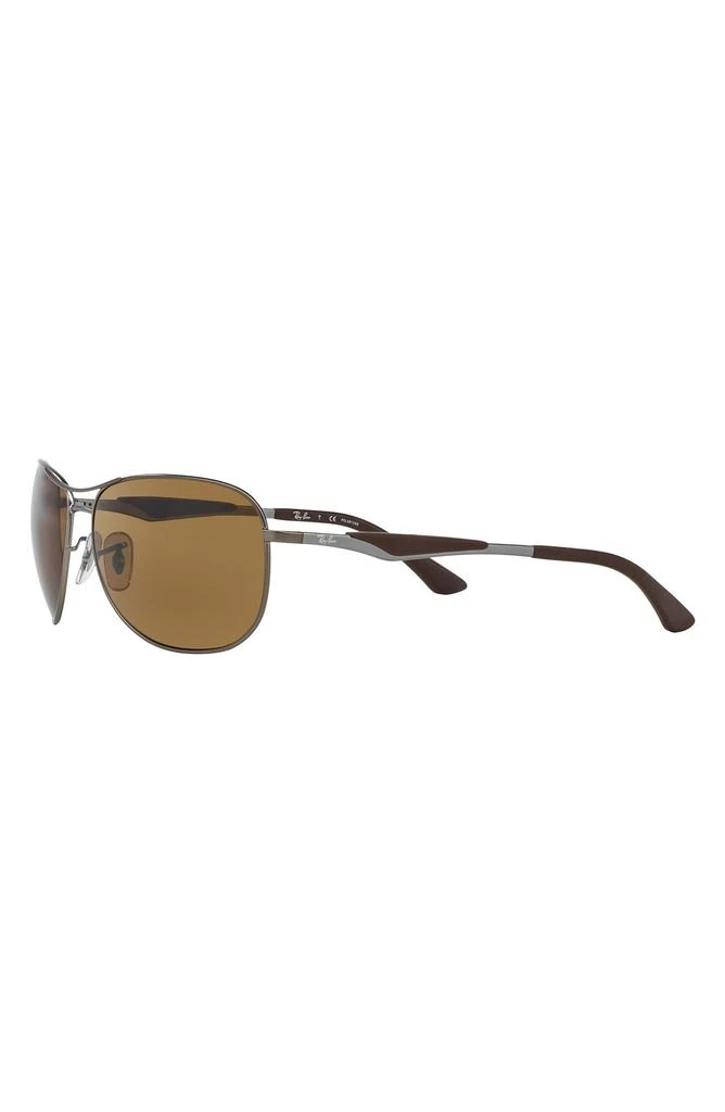 Ray-Ban 59mm Polarized Aviator Sunglasses 3