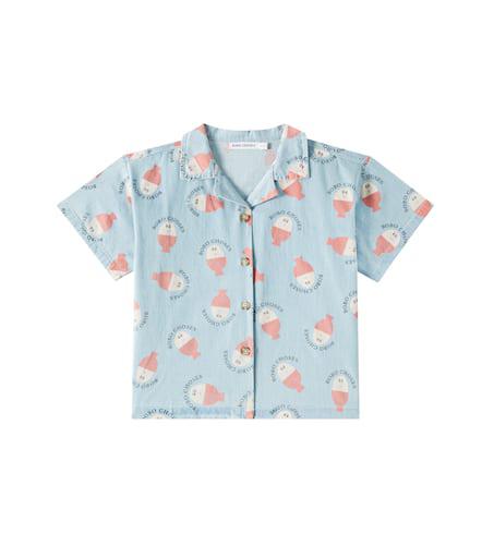 BOBO CHOSES Morning Egg denim shirt