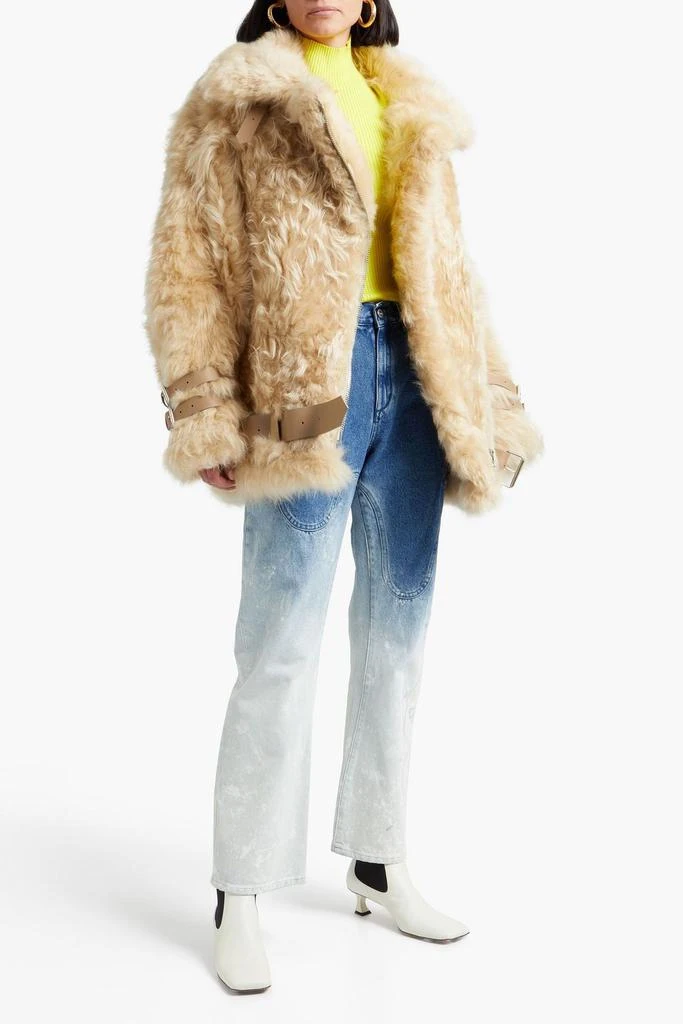 Acne Studios Shearling biker jacket 2