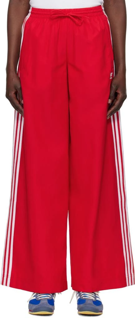 Adidas Red Adilenium Season 3 Oversized Track Pants 1