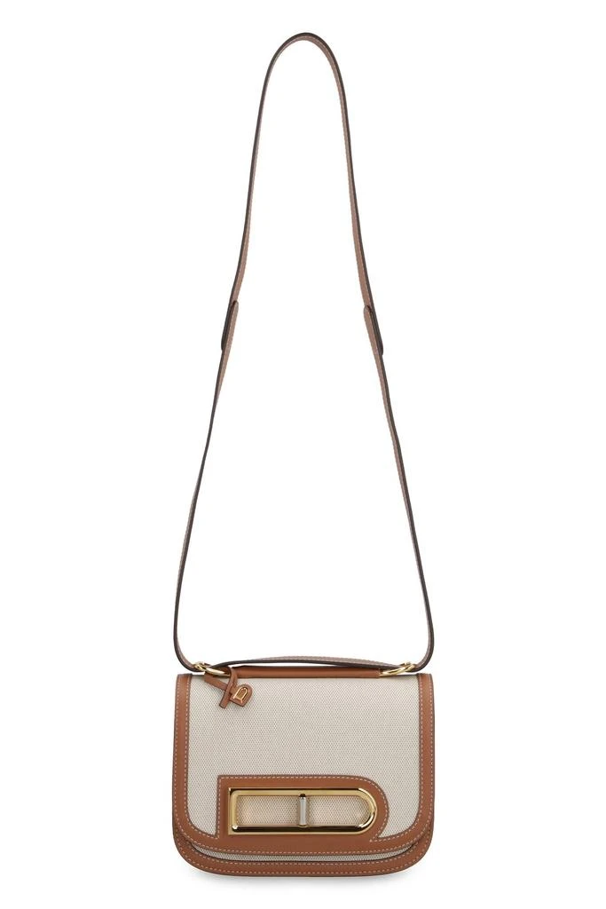 DELVAUX Delvaux Lingot Canvas Flap Shoulder Bag 5