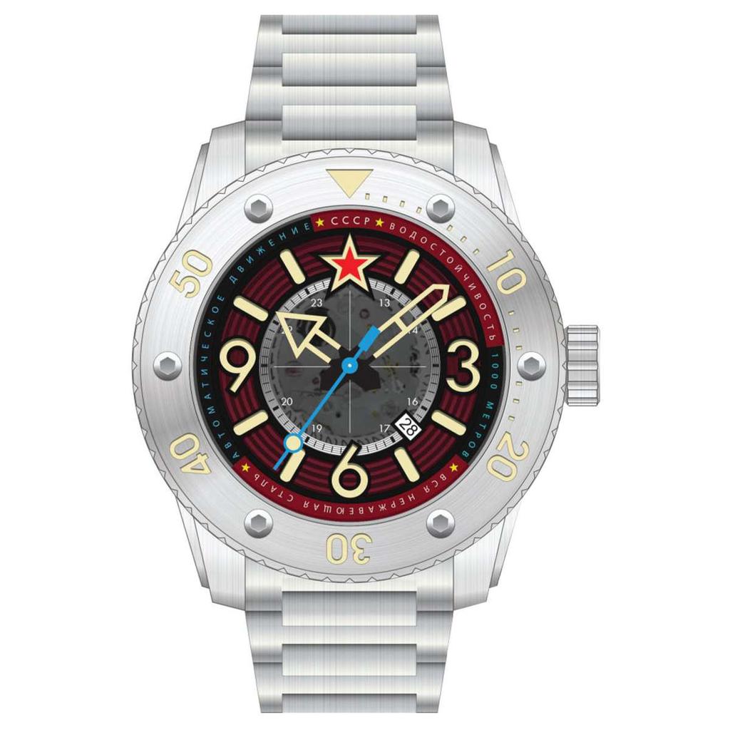 CCCP CCCP Naval Barrakuda Men's Automatic Watch