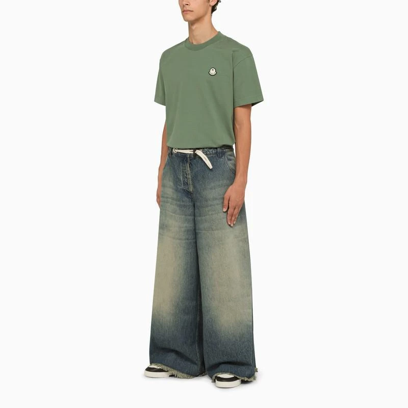 Moncler 8 Moncler Palm Angels Loose And Washed Denim Jeans 2