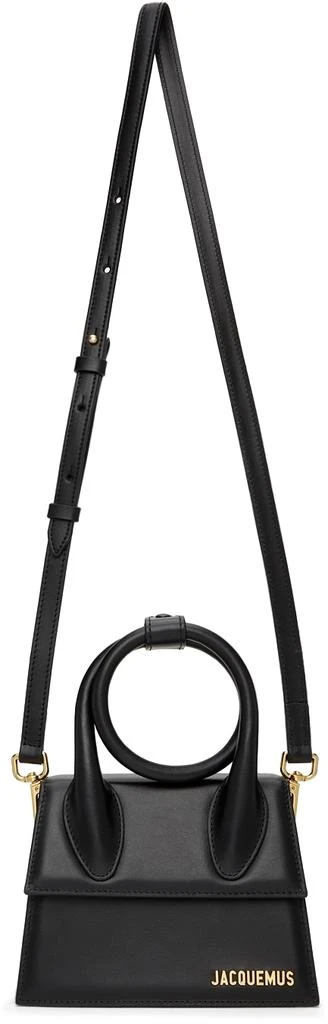 Jacquemus Black La Montange 'Le Chiquito Nœud' Bag 4